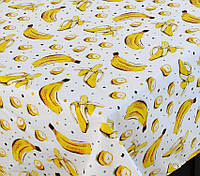 Скатерть хлопок с грязеотталкивающей пропиткой Банан 120х175 см