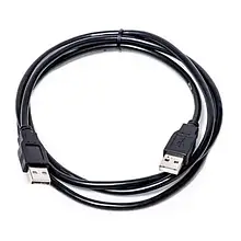 Дата-кабель PowerPlant KD00AS1243 1.5m USB(тато) - microUSB(тато) Black