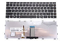 Клавиатура Lenovo IdeaPad Z40-75 с подсветкой клавиш, матовая (25-214521) для ноутбука для ноутбука
