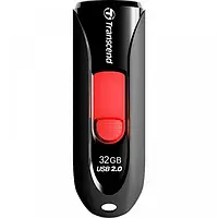 Флеш память Transcend JetFlash 590 TS32GJF590K Black Red 32 GB USB 2.0