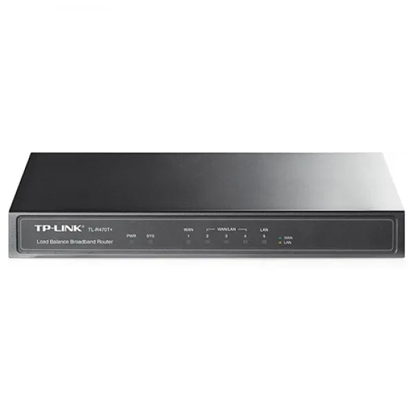Світч TP-Link TL-R470T + Black, фото 1