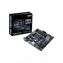 Материнська плата Asus Prime A320M-A Black