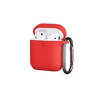 Чохол для навушників 2E AirPods Pure Color Silicone Red 3.0 мм