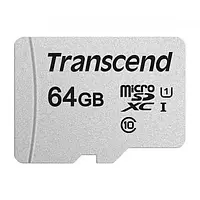 Карта памяті Transcend 300S TS64GUSD300S Black 64GB microSDXC