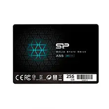 Жорсткий диск внутрішній SSD Silicon Power A55 (SP256GBSS3A55S25) Black 256GB