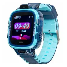 Смарт-годинник Gelius Pro GP-PK001 Blue дитячий з GPS трекером