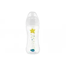 Пляшечка Nuvita Mimic Collection NV6051BIANCO Transparent 330 мл