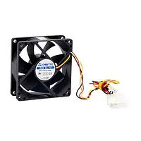 Вентилятор для ПК Chieftec Thermal Killer AF-0825S Black 80мм,2000 об/хв,3pin/Molex,26dBa