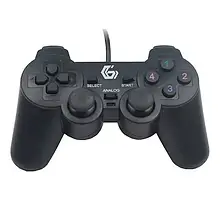 Геймпад Gembird JPD-UDV-01 Black дротовий