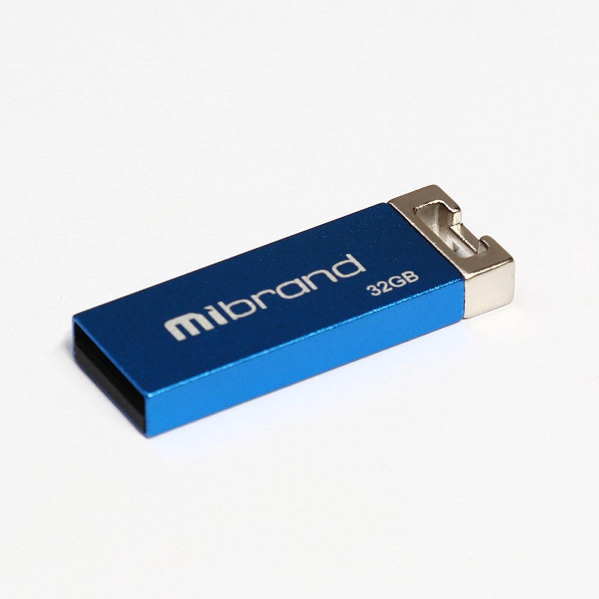 USB флешка Mibrand Chameleon 32GB Blue (MI2.0/CH32U6U) - фото 1 - id-p1637247430
