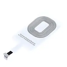 Ресивер для бездротового зарядного пристрою Infinity W6DWE0 White (QI Lightning 1 A адаптер)