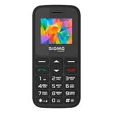Кнопковий телефон Sigma mobile Comfort 50 HIT2020 Black