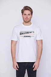 Футболка чоловіча в білому кольорі з написом Originals