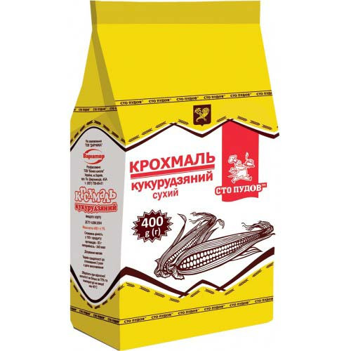 Крохмаль кукурудзяний 0,4 Сто пудів, фото 1