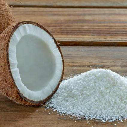 Кокосова стружка медіум жирність 65% велика, фото 1