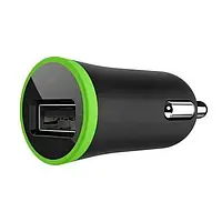 Автомобильный адаптер для телефона TOTO TZR-10 Black (1xUSB 2.1А Car charger адаптер)