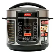 Мультиварка Rotex REPC72 Black Silver
