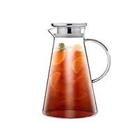 Глечик Ardesto AR2618PG 1800 мл, боросилікатне скло, нержавіюча сталь