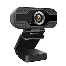 Веб-камера Dynamode W8 Black 2.0 Мп з мікрофоном Full HD 1080P