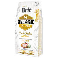 Brit Fresh Chicken With Potato Adult (Брит Фреш Курка та Картопля Едалт) сухий корм для дорослих собак