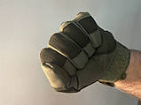 Тактичні рукавички перчатки розмір L, колір Олива, фото 2