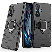 Защитный чехол Deexe Hybrid Case для Xiaomi Poco F4 GT - Black