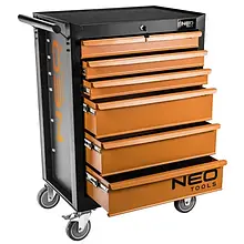 Візок для інструментів Neo Tools 84-221 Black Orange