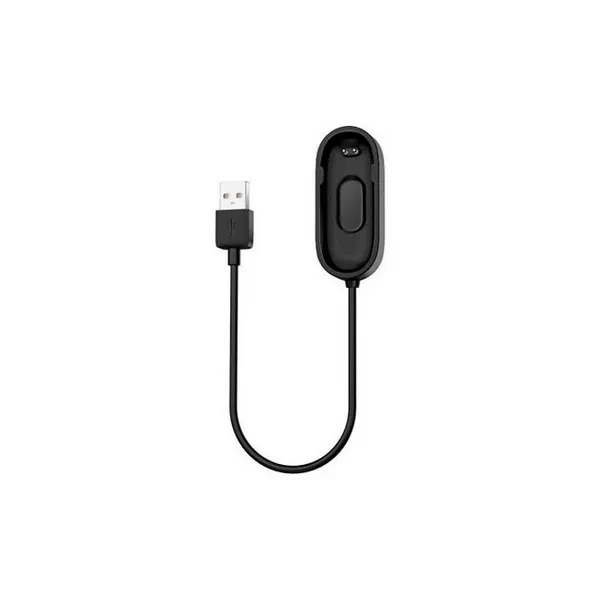 Зарядний кабель для смарт-годинників та трекерів Xiaomi (SJV4147GL, SJV4143TY) Black USB charger for Mi Band 4