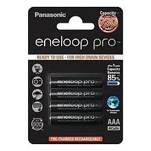 Акумулятор Panasonic Eneloop Pro 930mAh AAA NiMh блістер (4 шт)