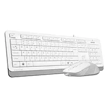 Комплект клавіатура та миша A4Tech Fstyler F1010 White (USB класичний)