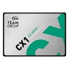 Жорсткий диск внутрішній SSD Team CX1 (T253X5480G0C101) Black 480GB