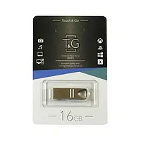 Флеш память T&G 117 Metal Series TG117SL-16G Silver 16 GB