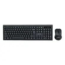 Комплект клавіатура та миша Gembird KBS-WM-03-UA Black (бездротовий)