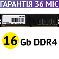 Оперативна пам'ять 16 Гб DDR4 Patriot 3200 MHz, 1.2V (PSD416G320081), оперативка ддр4 для комп'ютера (ПК)