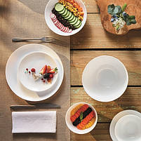 Тарілка десертна LUMINARC DIWALI 19 см скляна кругла N3603, фото 4