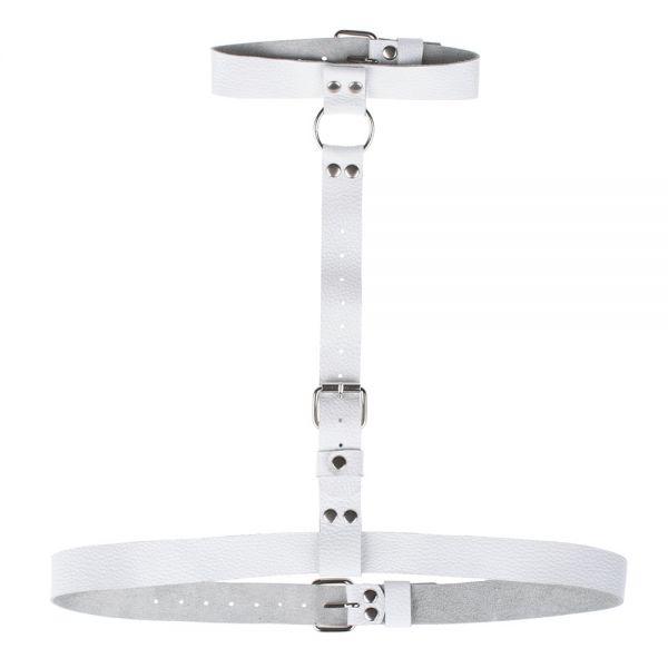 Гартер Double Ring of Humiliti, White, фото 1