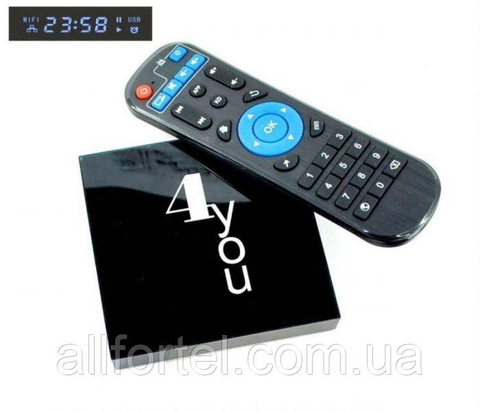 Приставка Smart TV  GALAXY 2/16Gb (Dual band WiFi, Bluetooth 5.1, Allwinner H616,64 bit, Android 10) (4you)