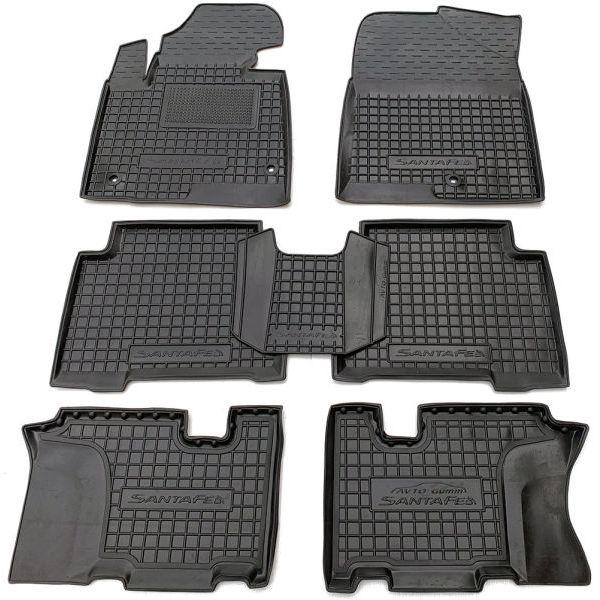 Резінові килимки в салон Hyundai Grand Santa Fe 2013-, фото 1