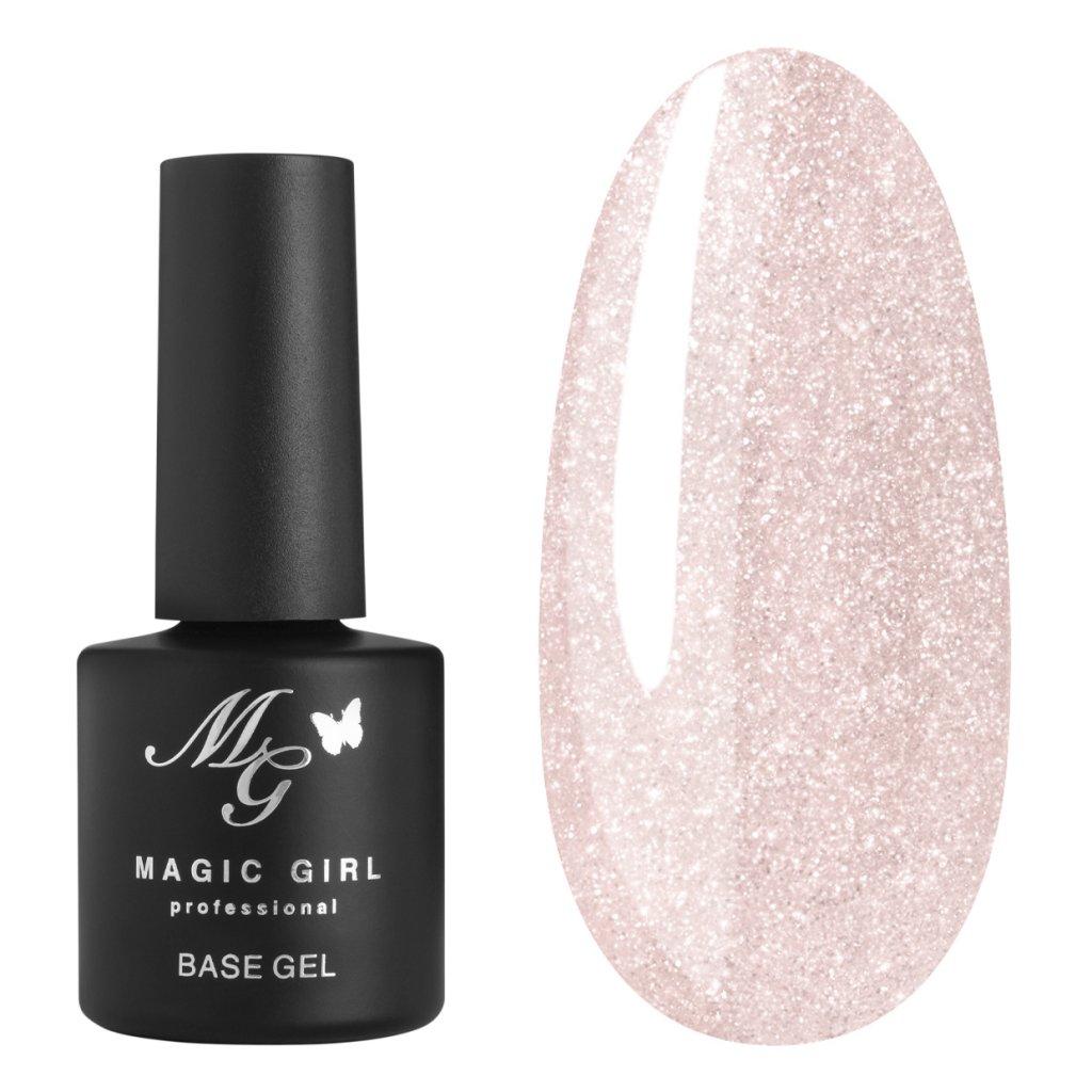 Світловідбивна база Magic Girl Base Light  №2 бежева 8мл, фото 1