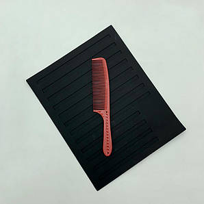 Гребінець JRL для барберів, для всіх видів стрижок, червоний