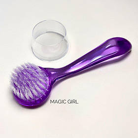 Щітка для нігтів з ручкою/ковпачком