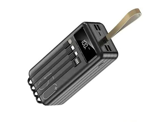 Потужний акумулятор Power Bank 50000 mAh Sunix PB-05 Повербанк з ліхтарем
