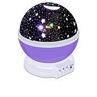 Ночник шар проектор звездное небо Star Master Dream QDP01 Purple Топ