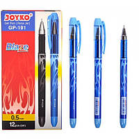 Ручка гелевая, Blaze, 0.5 mm, синяя GP-191 Joyko