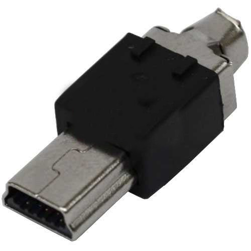 Штекер mini USB 5pin, під шнур, розбірною