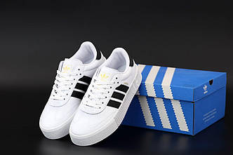 Чоловічі Кросівки Adidas Samba White Black 44