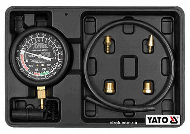 Тестер вакуумного та паливного насосів 0-14 psi YATO YT-73050 - YT-73050
