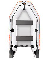 Лодка моторная надувная Колибри из пвх км-260 двухместная без настила