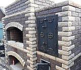 Дверцята для мангальних комплексів "Медальйон" Вигляд вживу, фото 3