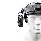 Активні навушники для стрільби на шолом каску FAST, TOR-D, ACH MICH Earmor M31H Coyote Brown, фото 7